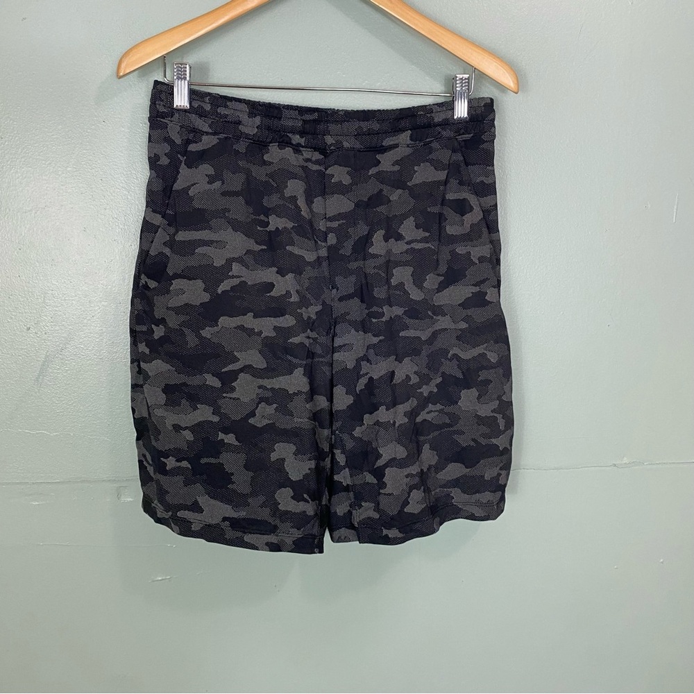 Lululemon Mens Pace Breaker Shorts Lined Black Size Medium